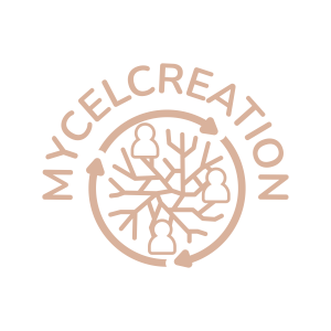 Projektlogo Aufbau einer Mitmach-Community zum Experimentieren mit Myzel-Verbundwerkstoffen