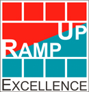 Projektlogo Ramp-Up Excellence^ES - Ein skalierbares Anlaufmanagementprozessmodell für Elektronik Zulieferer