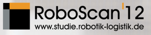 Projektlogo RoboScan'12 | Online-Befragung zur Robotik-Logistik | Schwerpunkt Intuitive Roboterprogrammierung